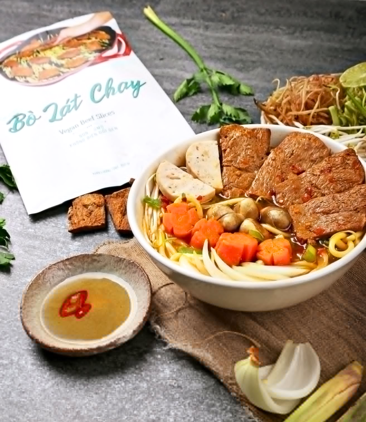 Bò Lát Chay 150g (Vegan Soy Beef Slices 150 grams)