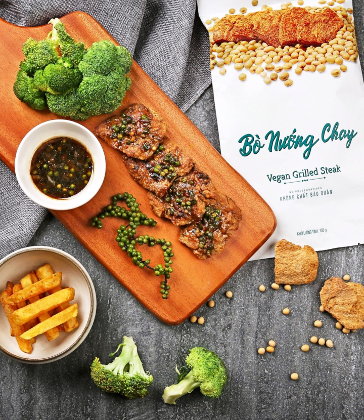 Bò Nướng Chay 150g (Vegan Soy Grilled Steak 150 grams)